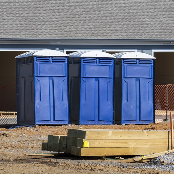 do you offer hand sanitizer dispensers inside the porta potties in Grantsburg